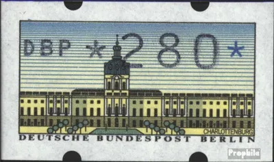 Produktbild von Briefmarken Berlin (West) 1987 Mi ATM1, 2.80 Nominale gestempelt Automatenmarken