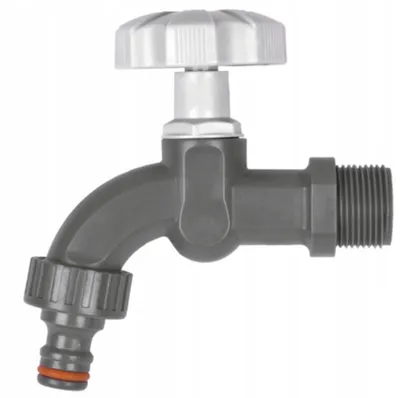 Produktbild von Gartenhahn Pilzform 3/4" aus Kunststoff