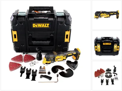 Immagine prodotto di DeWalt DCS355NT-XJ Akku-Multitool - Lieferung ohne Akku und Ladegerät (DCS355NT-XJ)