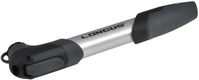 Obrázek produktu pro Longus Efficinet ALU-T Silver Mini cyklistická pumpa
