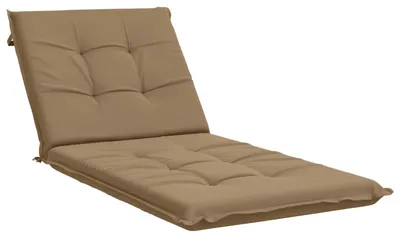 Immagine prodotto di Cuscino per sdraio GEMERT, 100% poliestere, color tortora, dimensioni 190 x 70 x 9 cm