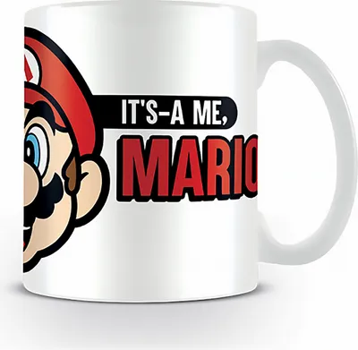 Produktbild von PYRAMID Super Mario, Einzelbild, 0,315 l, Rot, Weiß, Universal, 1 Stück(e)