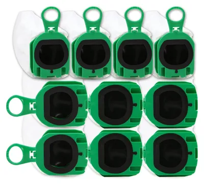 Produktbild von 10 Stück Staubsaugerbeutel für Vorwerk Kobold VB100 VB 100 FP100 FP 100 Premium Filterbeutel für Kobold VB100 filterlosen Staubsauger