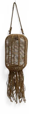 Produktbild von Countryfield Solar-Pendelleuchte Onora – Naturseil, 26 cm