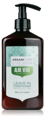 Immagine prodotto di Arganicare Balsamo senza risciacquo all'aloe, 400 ml