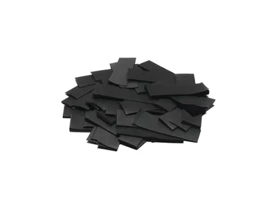 Produktbild von TCM FX Slowfall Konfetti rechteckig 55x18mm, schwarz, 1kg