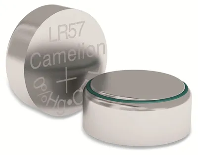 Produktbild von Camelion AG7/LR57/LR926/395, Alkaline Knopfzelle, 2 Stück(e)