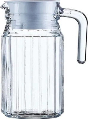 Produktbild von 1x Krug QUADRO Inhalt 1,1 l Trinkglas, Bierkrug