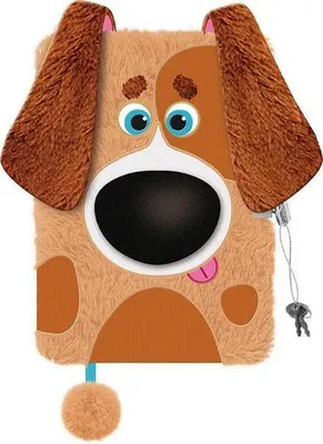 Immagine prodotto di Diario in peluche "PREMIUM Bernard the Dog", DIN A 5, 96 pagine