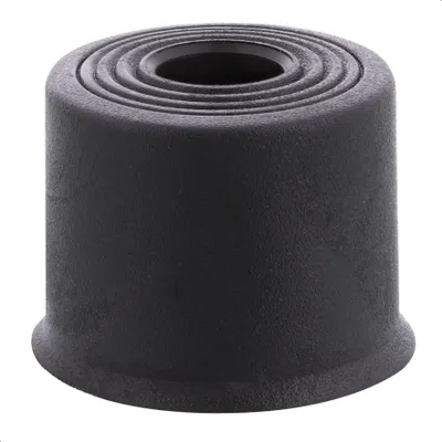 Produktbild von WAGNER Boden-/Wandtürstopper VULKANO SMALL - Ø 35 x 25 mm, Vollgummi, schwarz, zum Schrauben - DE Ware - 15523321
