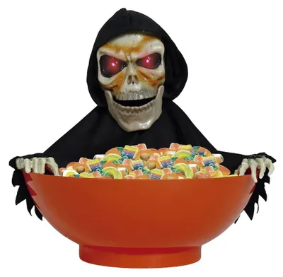 Image de Bol Décoratif Halloween avec Lumière et Son
