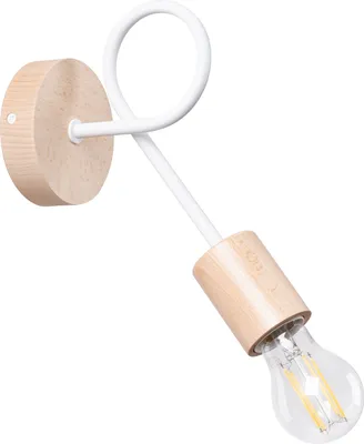 Produktbild von Wandleuchten SPARKON weiß LED 4000K 1xE27 15W 24x19x10cm Sollux Lighting