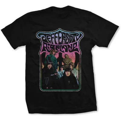Productafbeelding van Jefferson Airplane bandfoto, zwart, XL T-shirt