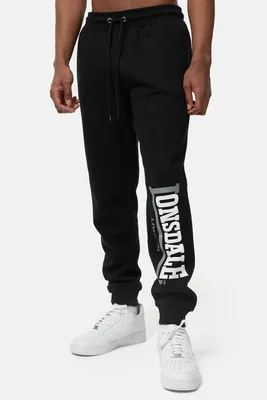 Produktbild von Herren Jogginghose normale Passform WOOPERTON Black/White/Grey XXL Lonsdale