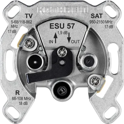 Produktbild von Kathrein ESU 57, Grau, Metall, 106 g, 80 mm, 70 mm, 45 mm