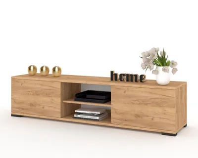 Produktbild von Fernsehschrank TV-Lowboard KING STEHEND Craft Eiche/Craft Eiche 140cm