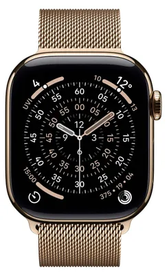 Image de Apple MXMN3ZM/A accessoire intelligent à porter sur soi Bande Or Acier inoxydable