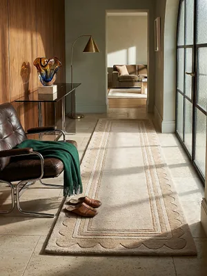 Teppich Beige Textur Detail Materialqualität Läufer_#sku_BARK503119373867#