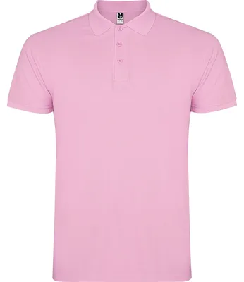 Produktbild von Roly - "Star" Poloshirt für Herren LT5493 (S) (Hellrosa)