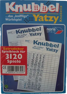 Obrázek produktu pro Kniffelův blok pro 3 120 her
