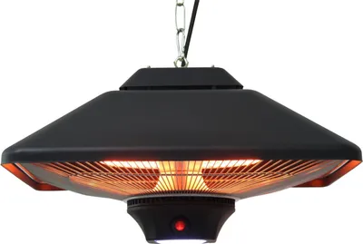 Produktbild von Terrassenstrahler Deckenstrahler Heizstrahler Fernbedienung LED Beleuchtung 2000W 43x43x25cm