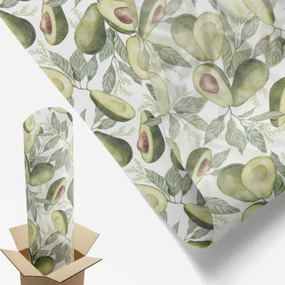 Produktbild von Sichtschutzfolie – 100x100 cm – Buntglas / Stained-Glass Design – blickdicht & dekorativ – selbstklebende Glasdekorfolie – UV-Schutz, einfache Montage – Avocadoblätter