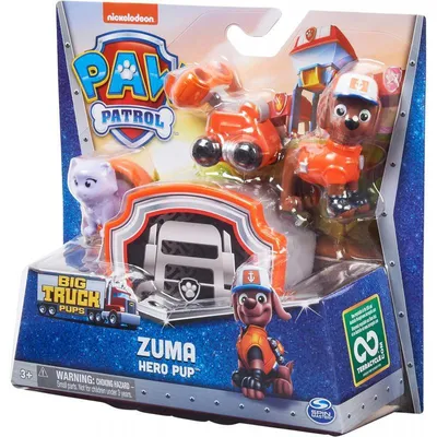 Produktbild von Figurka Paw Patrol Zuma Big Truck Pups hrací sada