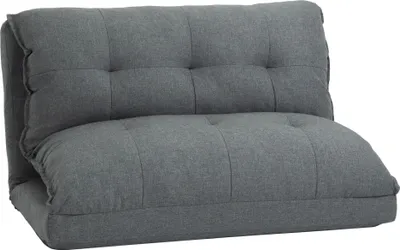 Produktbild von Relaxsessel Grau, 13 Positionen, Metallstruktur, Leinenoptik, 100x71x54 cm