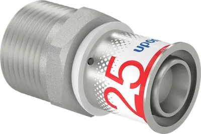 Produktbild von UPONOR S-Press PLUS, Übergangsnippel, 25, R1"MT, 1 Stk.