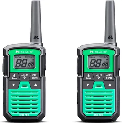 Zdjęcie produktu dla Walkie Talkie MIDLAND XT30 Pro czarno-zielone