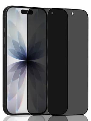 Zdjęcie produktu dla 2-pak iPhone 17E Privacy Szkło ochronne na ekran - Szkło hartowane 9H - Super jakość 3D