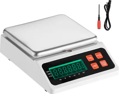Immagine prodotto di SucceBuy Bilancia contapezzi industriale da 10 kg x 0,1 g, bilancia digitale per pezzi, monete e inventario, unità di misura g/kg/lb/oz/ct, bilancia elettronica a grammi per gioielli