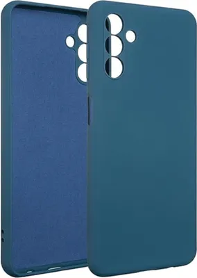 Produktbild von Beline Etui Silikon Samsung A04S A047 Blau/Blau