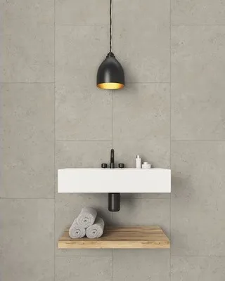 Produktbild von Kunststoffpaneel G x Wall+ Beige Concrete 600 x 300 x 5 mm