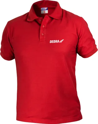 Produktbild von Polo T-shirt Größe S, rot, 35%Baumwolle + 65%Polyester