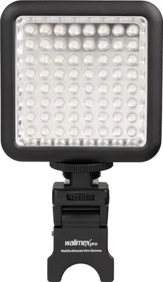 Zdjęcie produktu dla Walimex pro LED Light 64 z mini zaciskiem