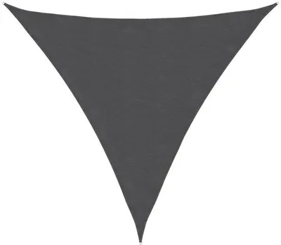 Produktbild von Schaduwdoek 4,5 x 4,5 x 4,5 m Antraciet Oxford Stof Polyurethancoating UV-bestendig Schimmelvrij Zonnedachbehang mit Fixierstangen