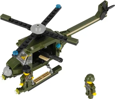 Image de Militaria 3in1 Hélicoptère 170 pièces Alleblox AB3033