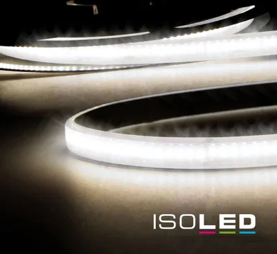 Produktbild von ISOLED LED AQUA CRI940 Linear 48V Flexband Streifen, 8W, IP68, neutralweiß, 30 Meter, 240 LED/m