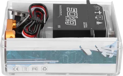 Obrázek produktu pro Servo, digitální servo, servo z nerezové oceli, vodotěsné servo, 50KG servo, servo pro RC lodní auto