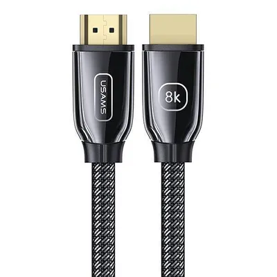 Obrázek produktu pro USAMS HDMI 2.1 Kabel 8K Ultra HD 3m - Černý KP26689