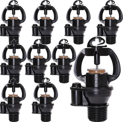 Immagine prodotto di Microirrigatore PC 55 l/h con filettatura esterna da 1/2" 8mm Micro gocciolatore Irrigazione 10