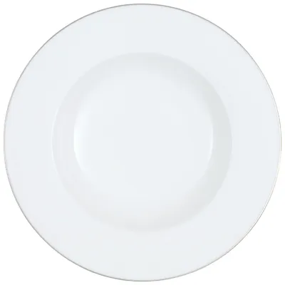 Produktbild von Villeroy & Boch 1046362700, Suppenteller, Rund, Porzellan, Weiß, Anmut Platinum, 0,334 l