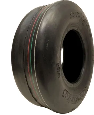 Zdjęcie produktu dla 11x4.00-5 Smooth Lawnmower Slick Tyre 4-ply Tubeless Journey P607 Pattern 150kgs
