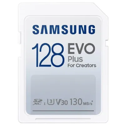 Immagine prodotto di Samsung Samsung EVO Plus - Scheda SD - 130MB/s - 128GB