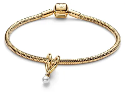 Produktbild von PANDORA Starter-Set Damenarmband Goldfarben Gewickeltes Herz 21118-20