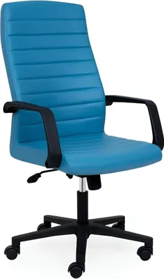 Produktbild von Luxus Kunstleder Bürostuhl Gaming Stuhl Bürostuhl Neu Drehstuhl Blau neu