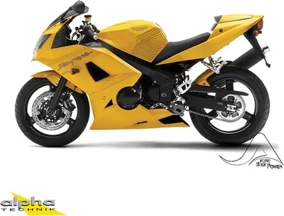 Produktbild von Stompgrip schwarz, Triumph Daytona 650, 2005-06 Daytona 650 865LX