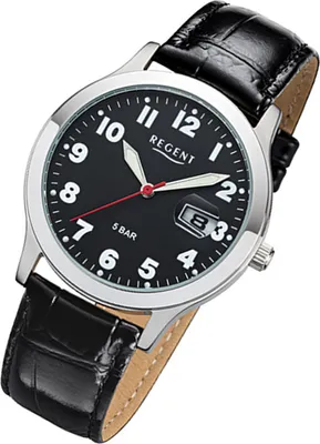 Immagine prodotto di Orologio da polso Regent nero F-1023 orologio analogico al quarzo da uomo URF1023