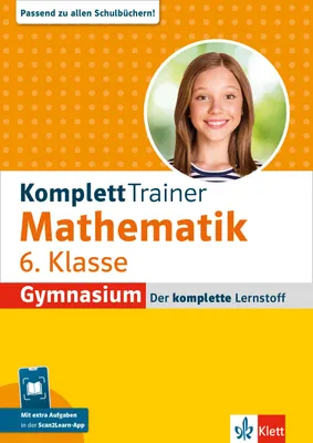 Produktbild von Klett KomplettTrainer Gymnasium Mathematik 6. Klasse